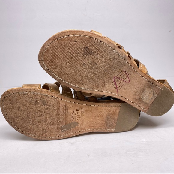BED|STÜ Seneca Gladiator Sandal, Rustic Tan, Sz. 8 - Picture 5 of 7